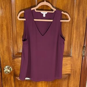 Nine West Women's‎ Purple Sleeveless Blouse